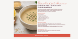 Creamy Hunnie Tahini Dressing