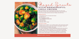 Glazed Brussel Sprouts with Hunnie Chili Crunch