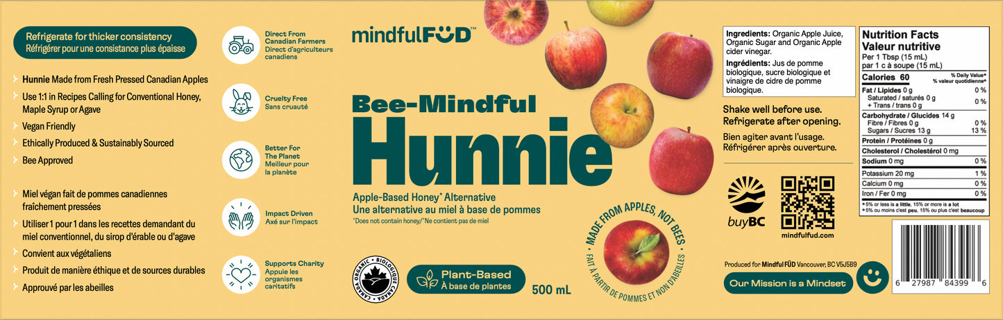 Retail Bee-Mindful Hunnie (12x500g)